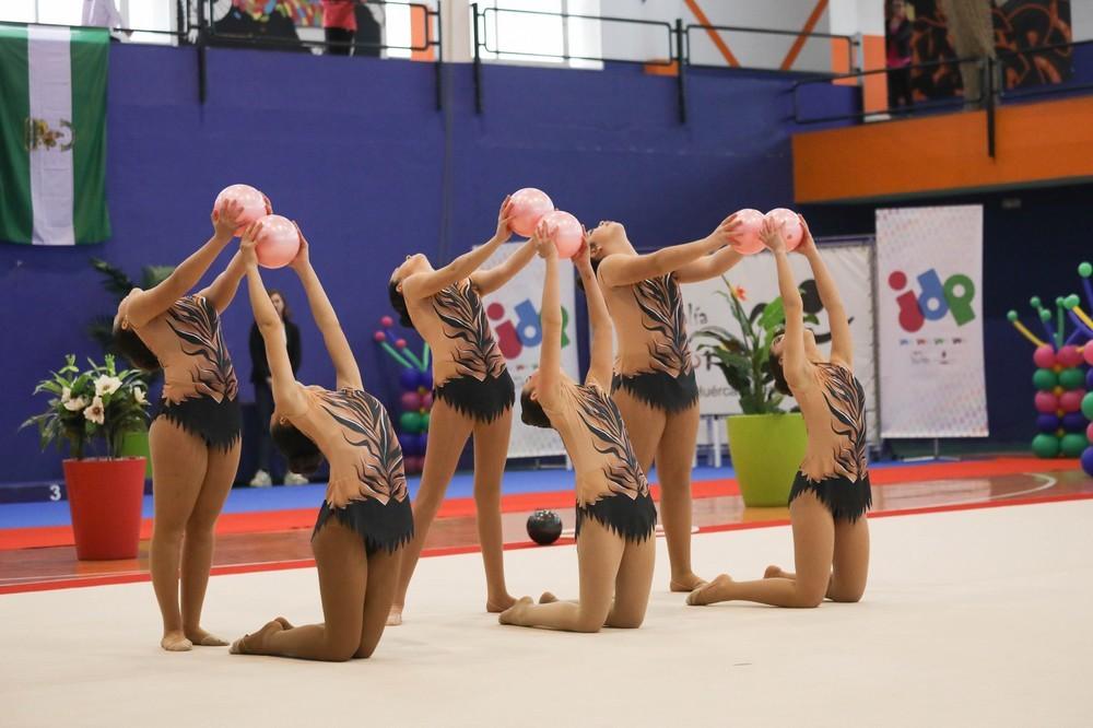 Más de 500 gimnastas se dan cita en las primeras citas del Circuito de Gimnasia Rítmica