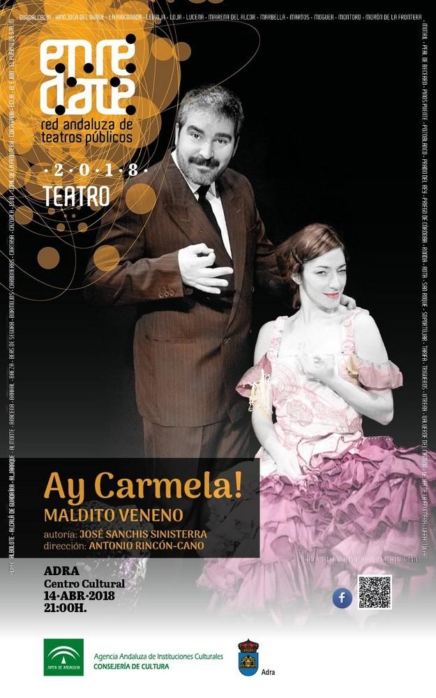 La comedia ‘Ay Carmela’ llega el próximo 14 de abril al Centro Cultural