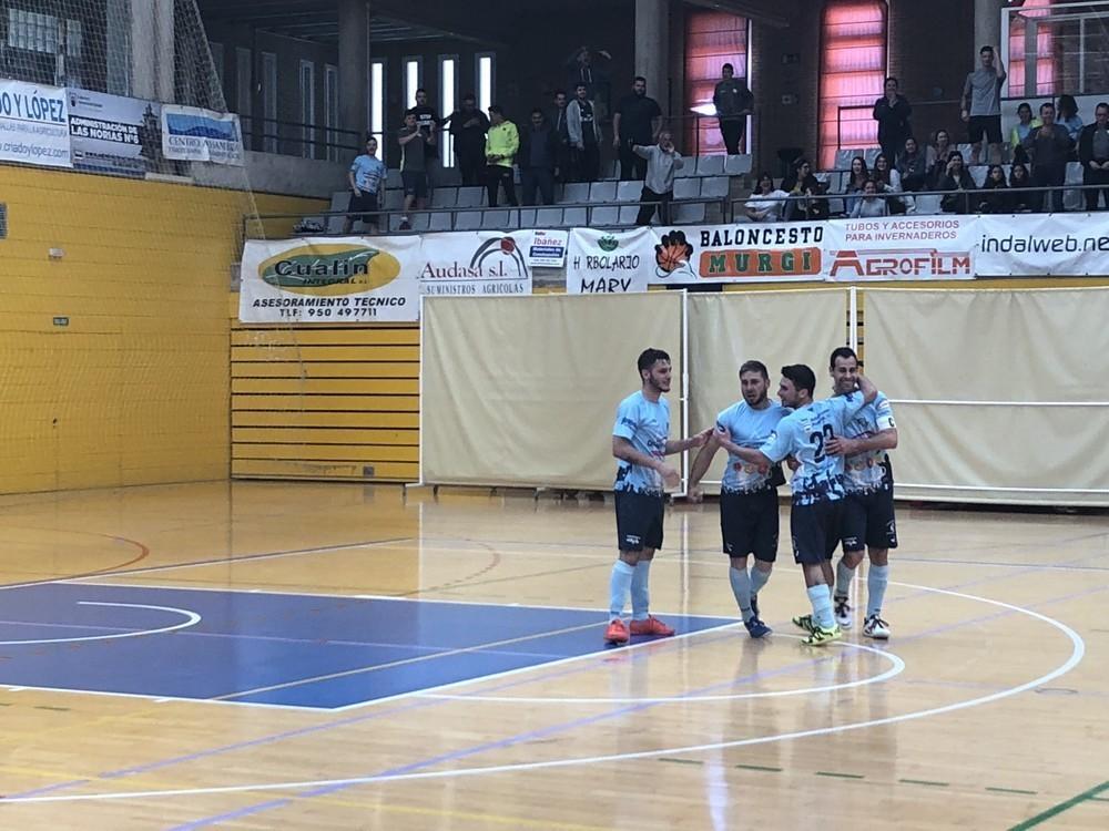 Partido frenético en que el CD El Ejido consiguió la victoria sobre la bocina contra el Coineña (4-3)