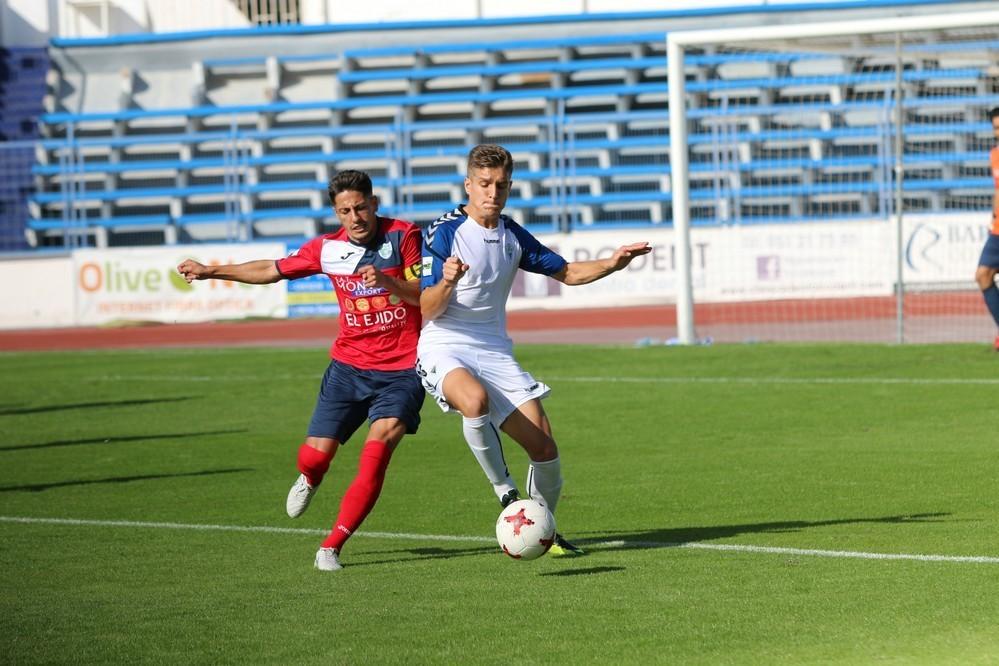 El CD El Ejido recupera a Pino para el encuentro del sábado frente al líder