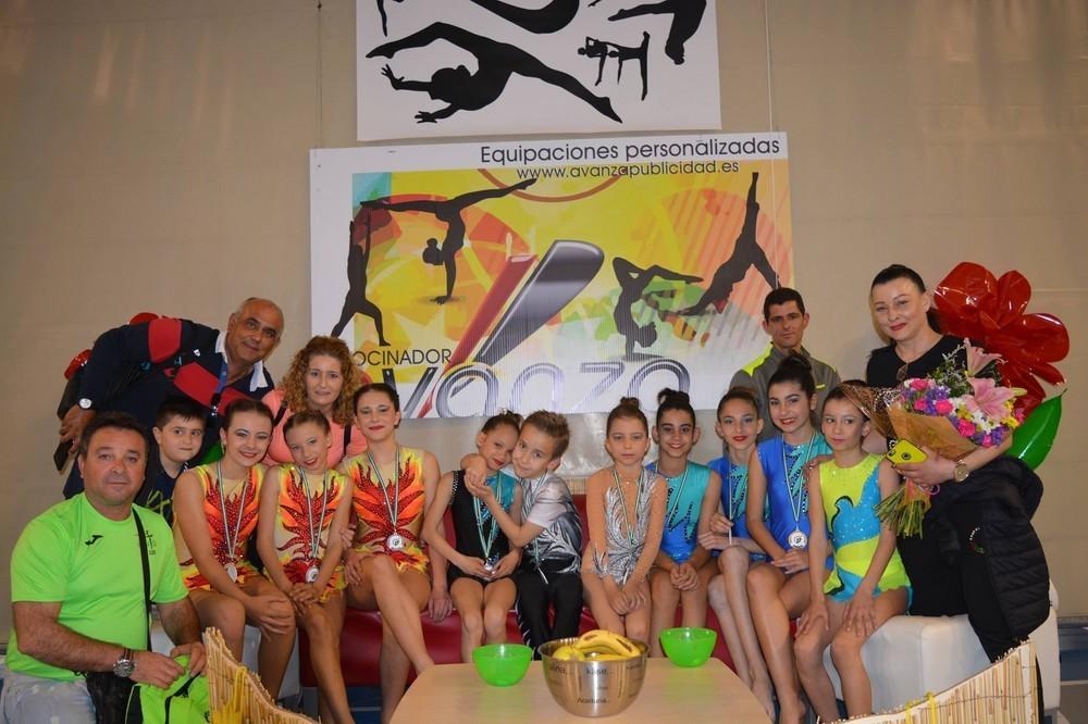 Acrobática El Ejido se cuelga cuatro medallas en la IX Copa Alcalá la Real