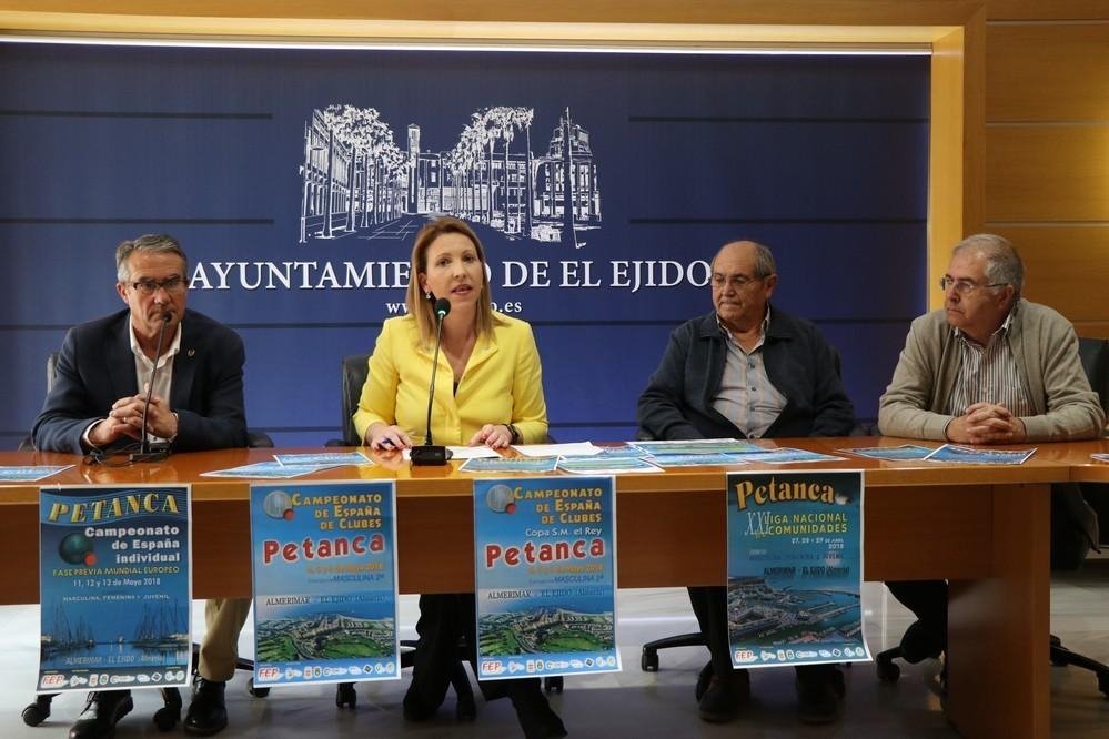 Tres importantes campeonatos de petanca reunirán en Almerimar a los mejores jugadores del país