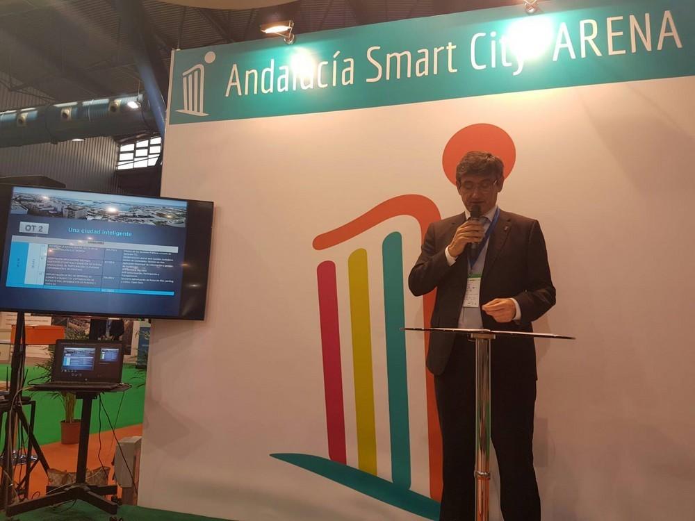 Cortés presenta en Andalucía Smart City Arena los principales proyectos tecnológicos de la estrategia Adra Ciudad 2020