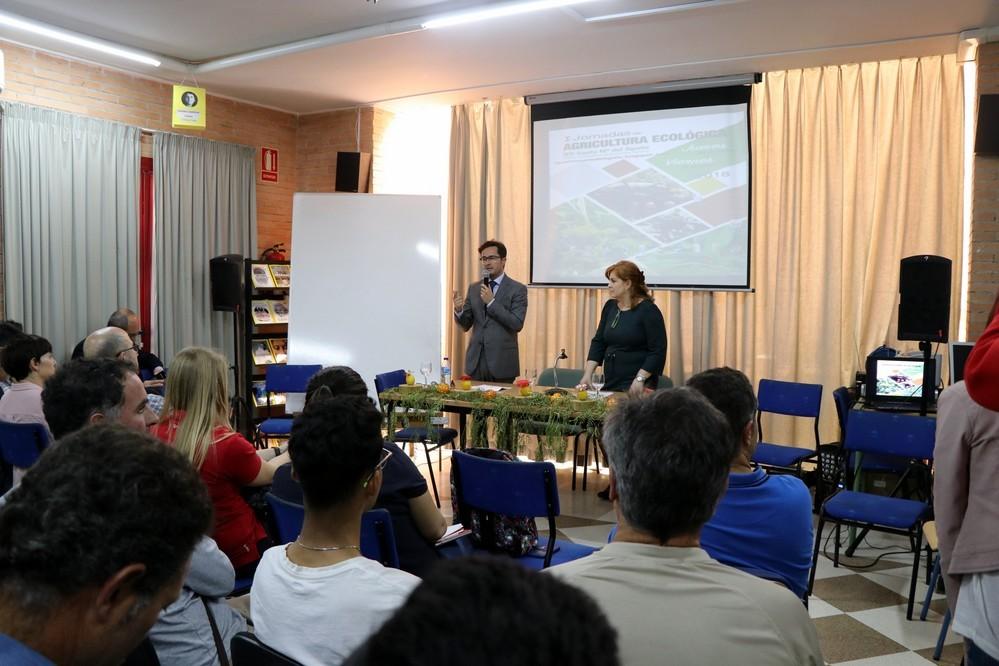 Góngora repasa los nuevos retos a los que se enfrenta el sector en la clausura de las I Jornadas de Agricultura Ecológica