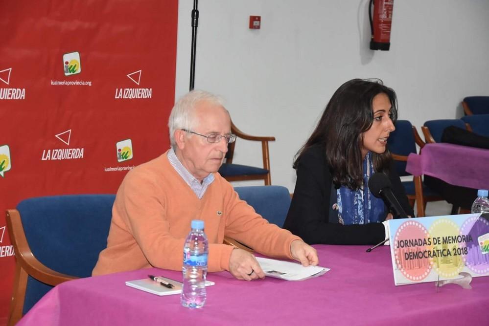IU cierra con broche de oro en El Ejido las Jornadas de Memoria Democrática 2018