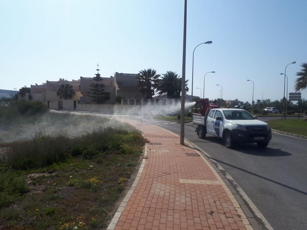 El Ejido refuerza los tratamientos contra los mosquitos de cara a la subida de las temperaturas