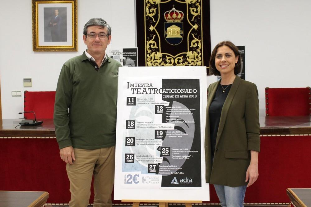 Manuel Cortés presenta la I Muestra de Teatro Aficionado Ciudad de Adra