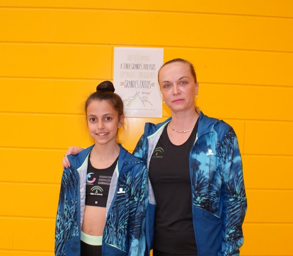  María Jiménez, de Rítmica El Ejido, representará a Andalucía en el Campeonato nacional de edad escolar