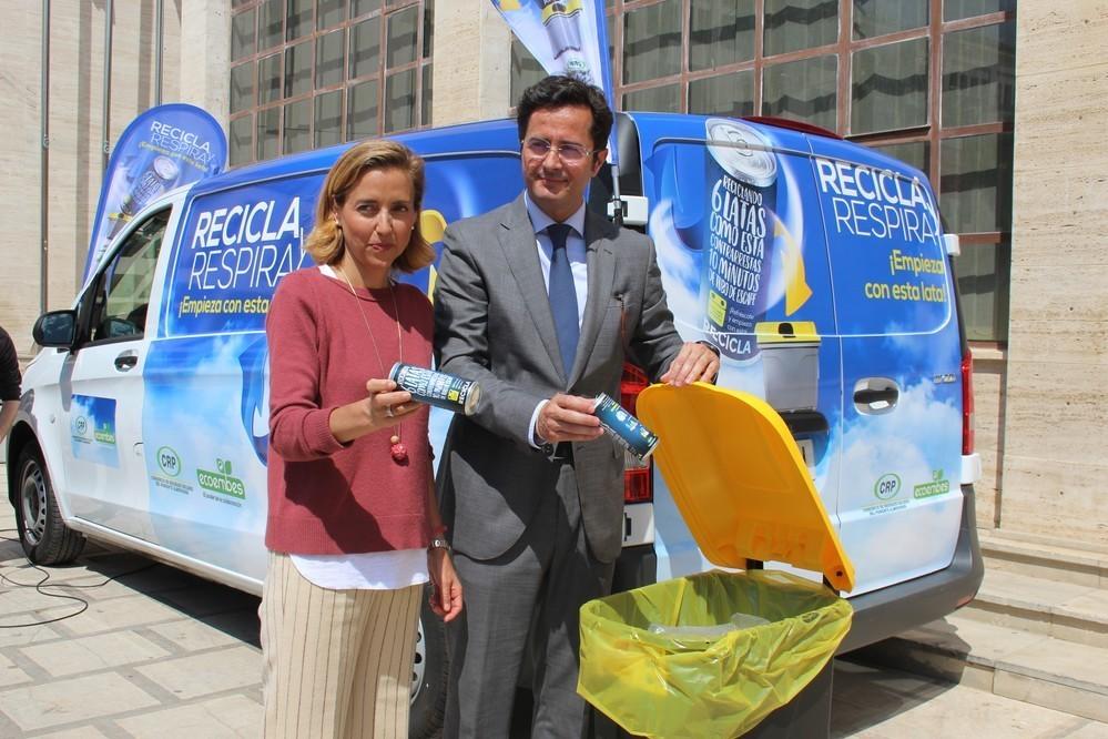 Ecoembes y el Consorcio de Residuos Sólidos del Poniente presentan la Street Marketing ‘Reciclar y Respire’