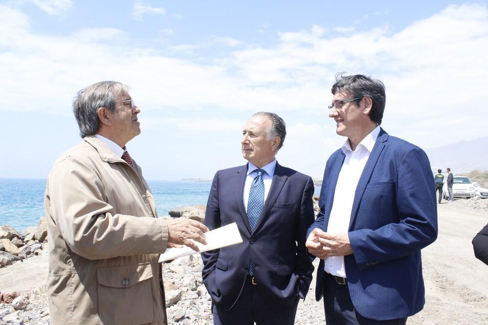 Comienzan las obras de emergencia en las playas de Adra con una partida de casi 1,5 millones de euros