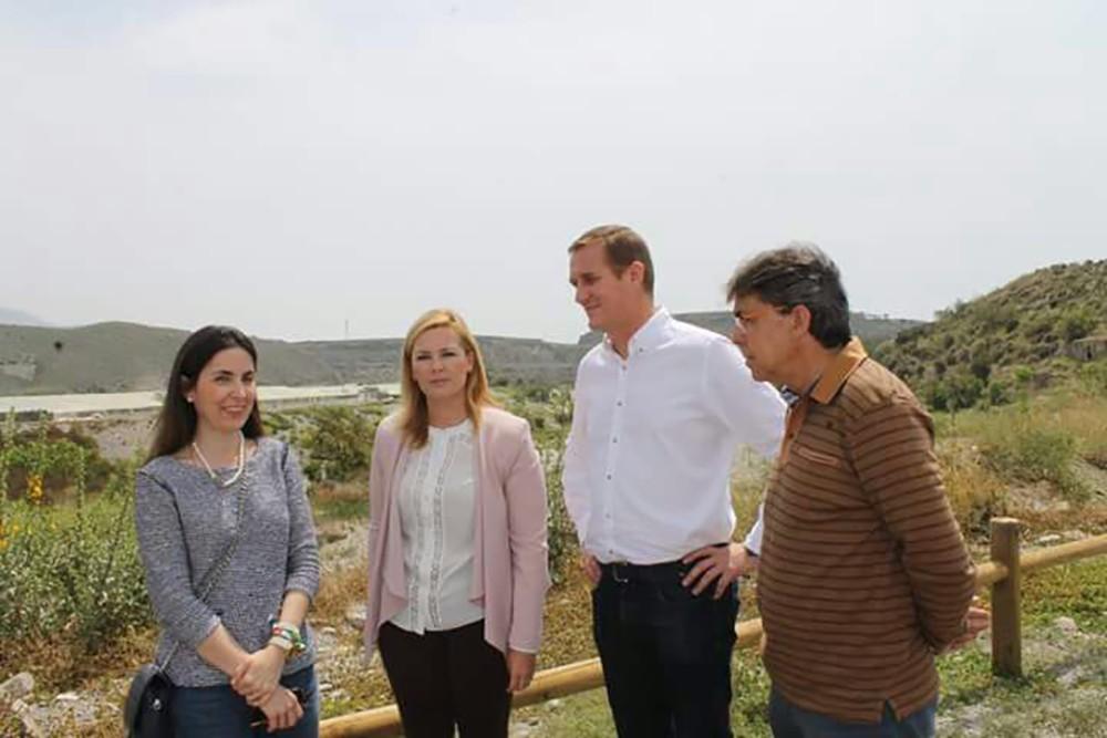 El PSOE Adra pone en valor la obras de restauración del río Adra que van a comenzar su segunda fase