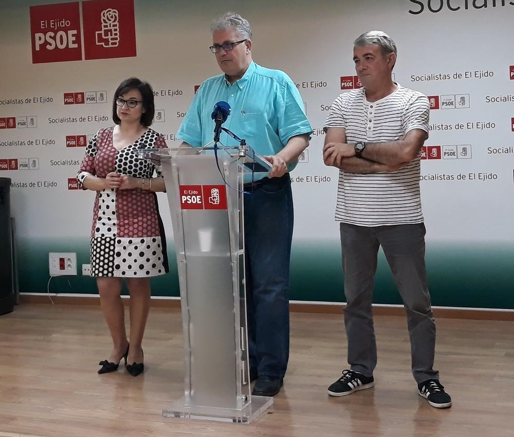 El PSOE de El Ejido tacha los presupuestos de ‘falsos’ y ‘electoralistas’