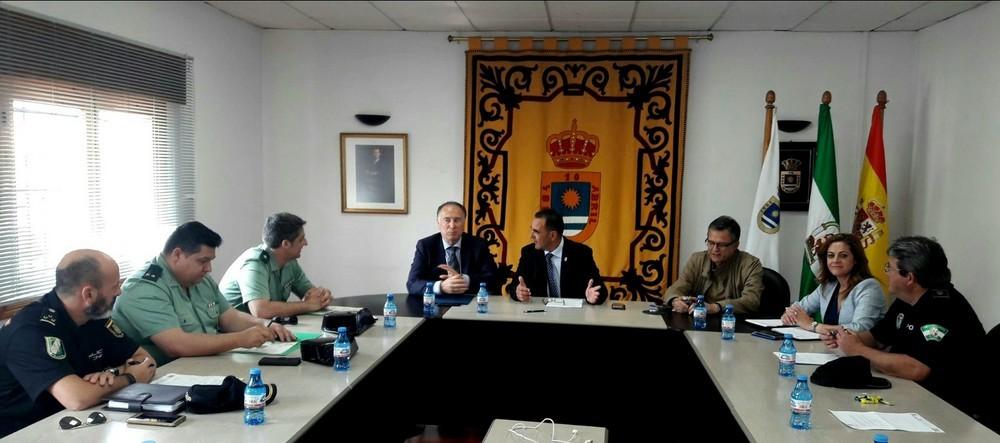 La Mojonera celebra Junta Local de Seguridad con la asistencia del nuevo Subdelegado del Gobierno