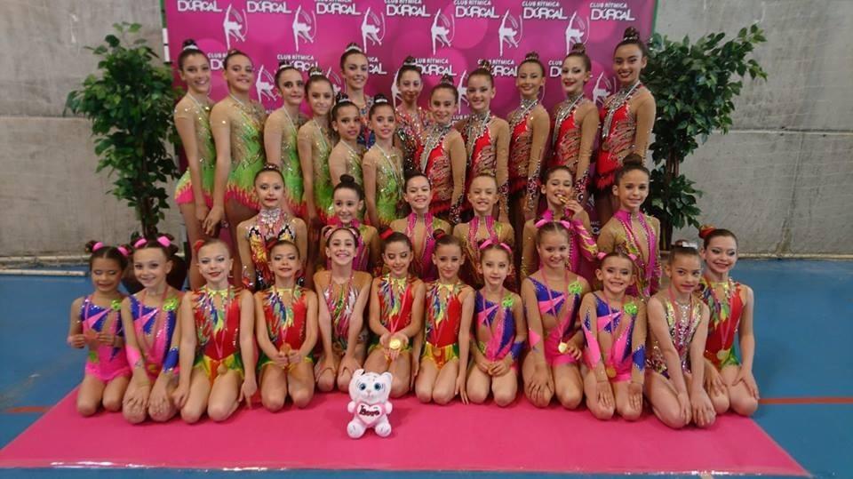 Nuevo fin de semana de pódium para el club Rítmica El Ejido