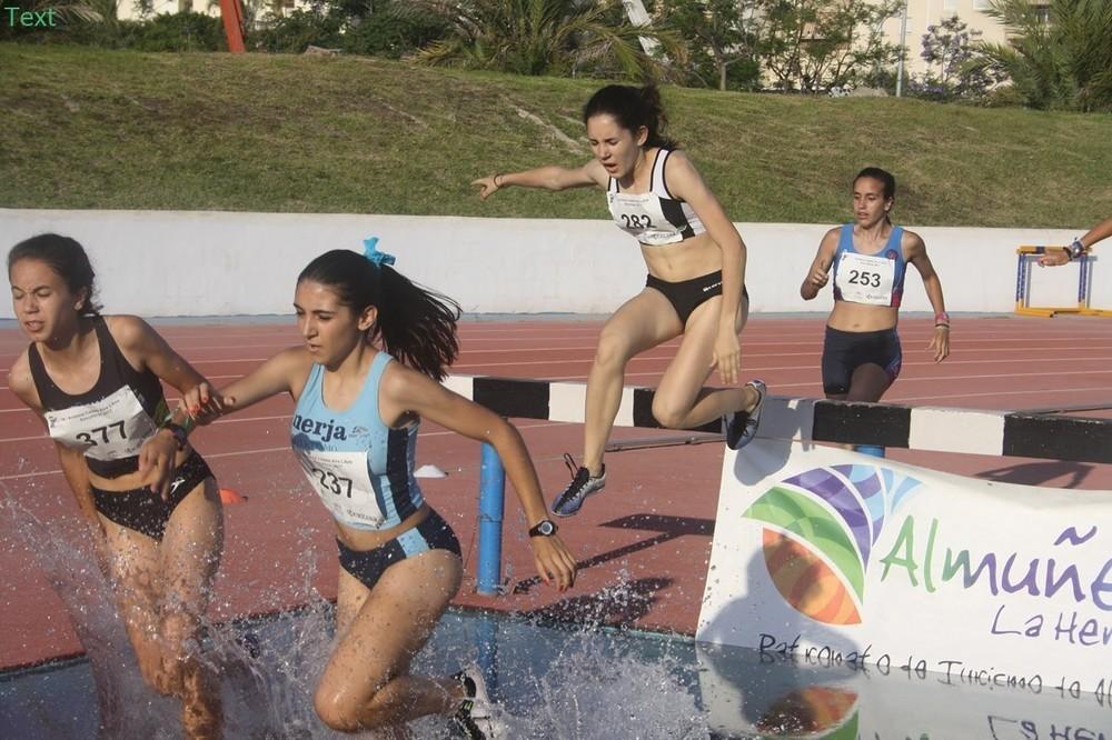 Alba Moreno, medalla de oro en el Campeonato de Andalucía Sub16 de atletismo