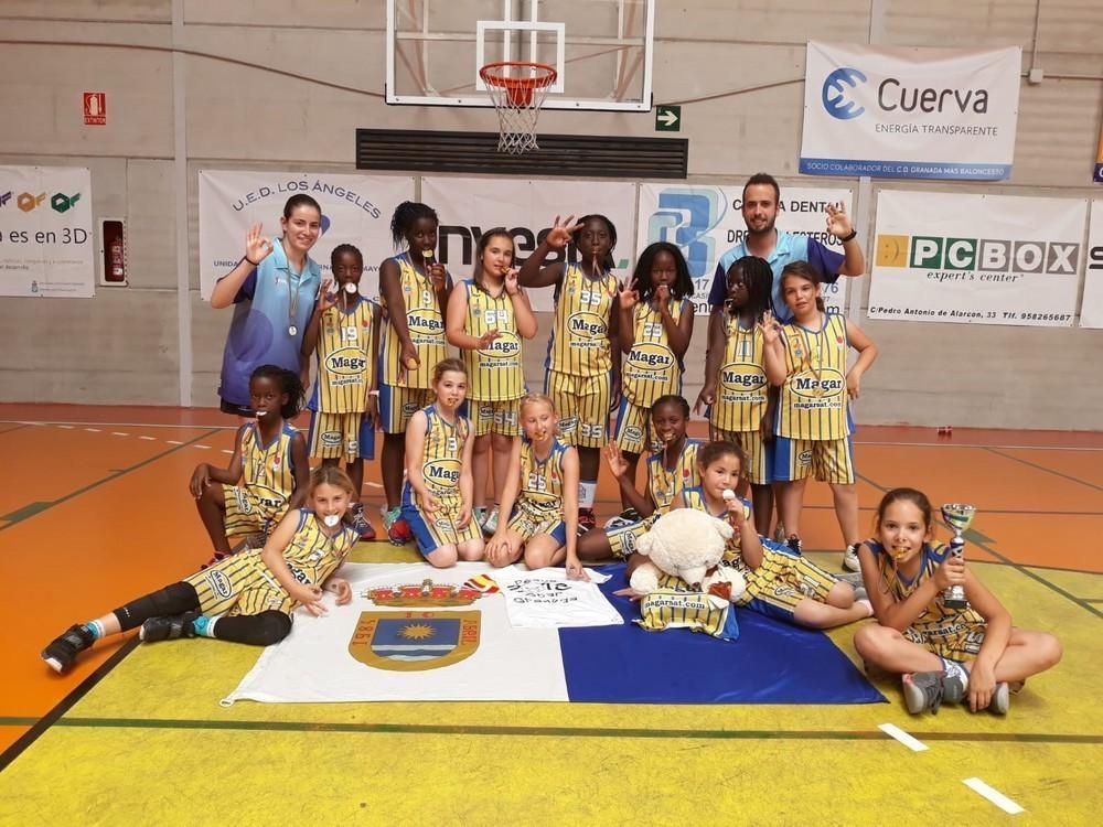 Magarsat.com CB La Mojonera, medalla de bronce en el Torneo PequeStar de Granada