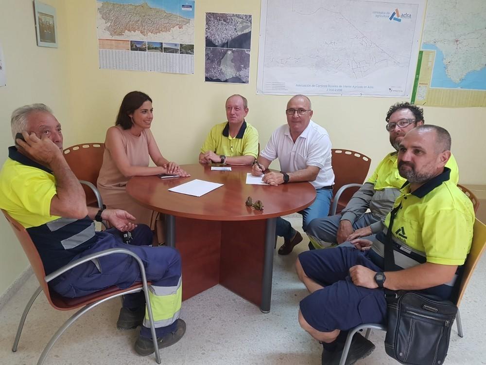 Una veintena de personas y maquinaria específica realizarán el operativo de limpieza en San Juan