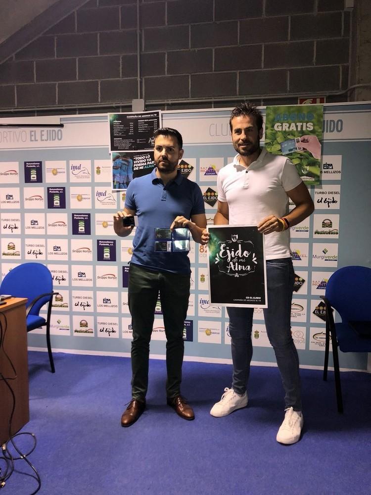 El CD El Ejido presenta la campaña de abonos ‘Ejido de mi alma’