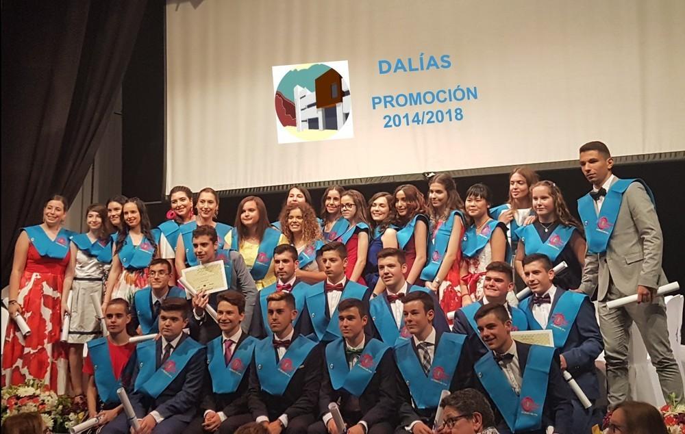 La promoción 2014-2018 del IES Dalías celebró su graduación