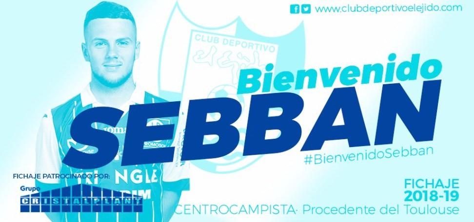 El CD El Ejido ficha a Jordan Sebban, calidad y juventud para el centro del campo celeste
