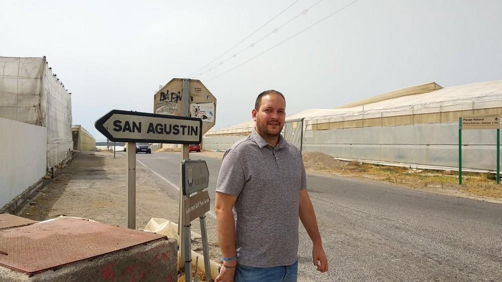 IU El Ejido pide mejorar la seguridad vial en la carretera de los alcores