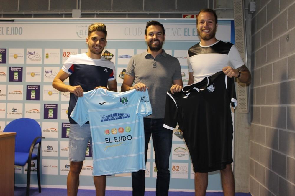 Vicente y Dani Hernández nuevos refuerzos del CD El Ejido