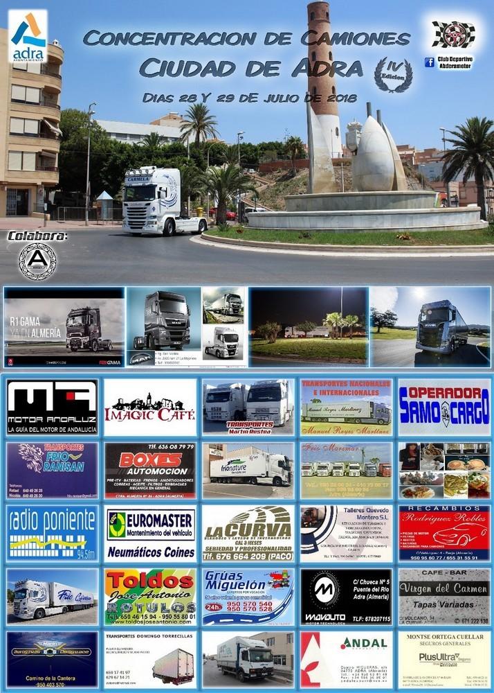 La IV Concentración de Camiones  ‘Ciudad de Adra’ se celebra este fin de semana