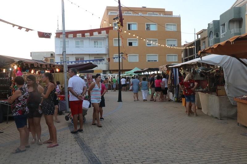 Balerma recrea un Mercado Medieval en la Plaza de la Torre