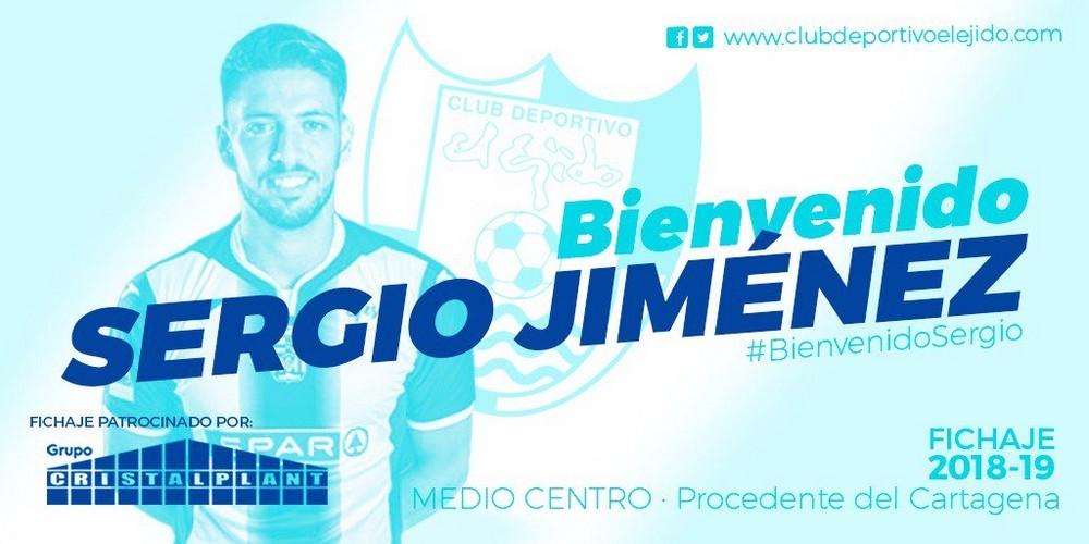 Sergio Jiménez refuerza el centro del campo del CD El Ejido