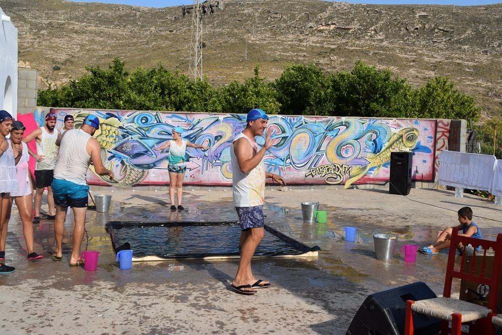 Todo a punto para el Campamento de las Estrellas en la Villa de Vícar, en el IV Paseando entre Velas