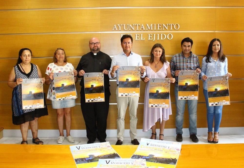 El Camino del Rocío en El Ejido se hace por la arena