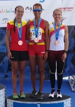 Paqui López, bronce en el Mundial Master de campo a través