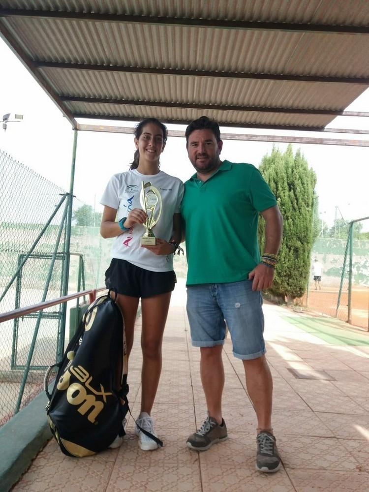 La abderitana María Urquiza campeona provincial absoluto de tenis