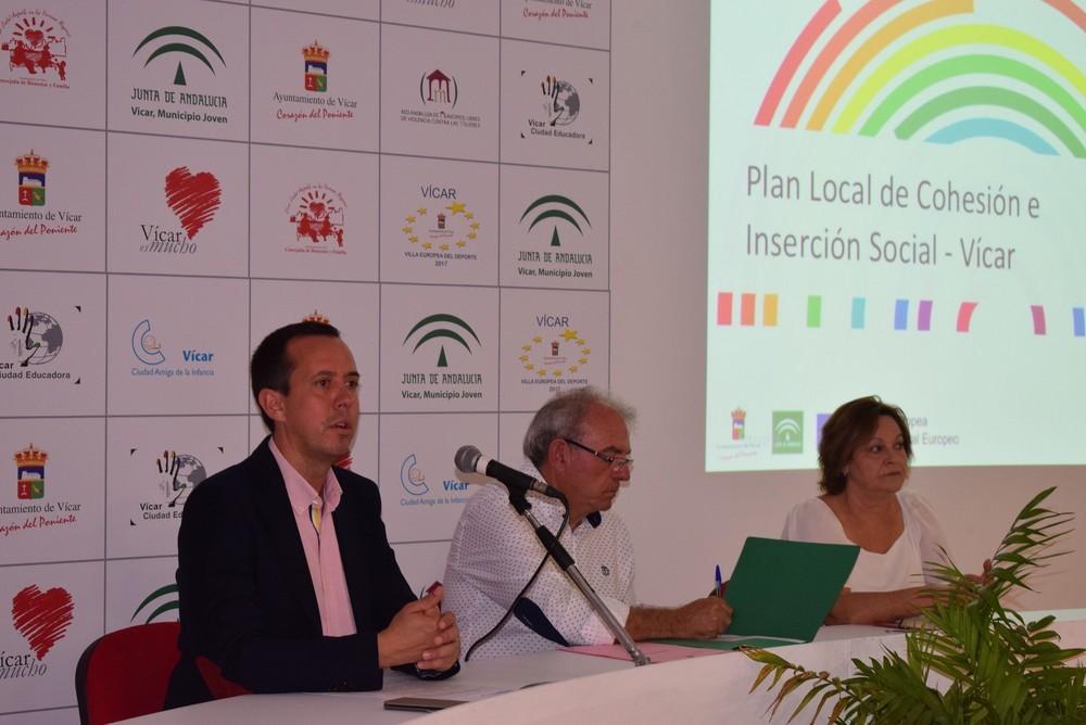 El Ayuntamiento de Vícar recibirá más de un millón de euros para actuaciones destinadas a mejorar la calidad de vida de los vecinos de zonas desfavorecidas