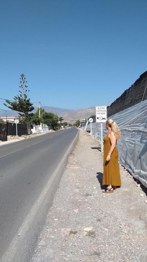 Cs Vícar reclama mejoras en el acceso desde la A-7 a Puebla de Vícar