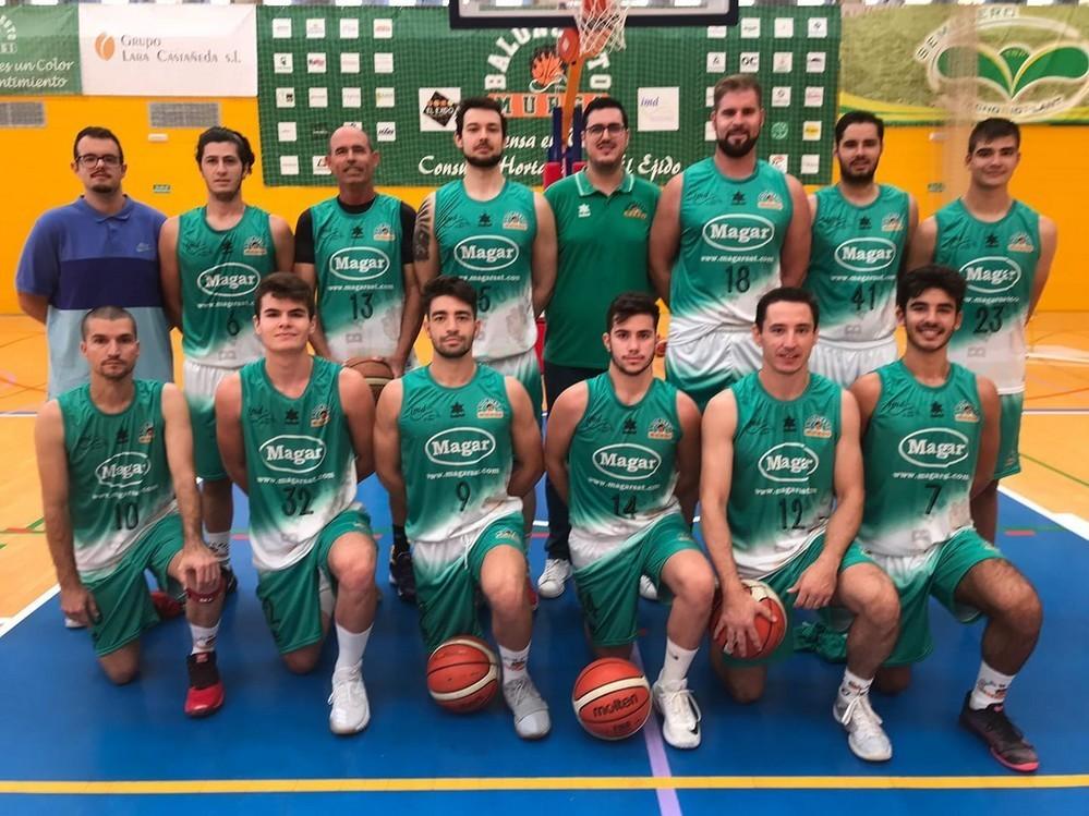 Vuelve el baloncesto absoluto al pabellón de El Ejido con el CB Murgi senior