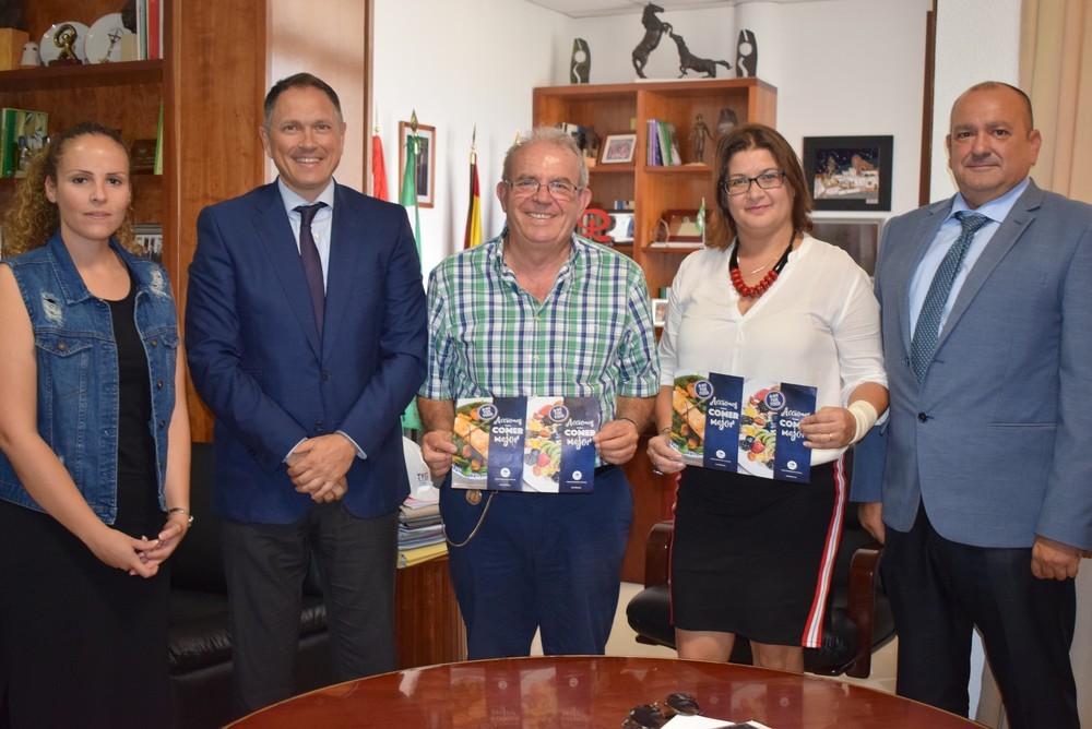 Ayuntamiento de Vícar y Carrefour colaborarán en promocionar una alimentación saludable