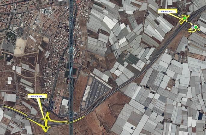 Fomento formaliza el contrato de redacción del proyecto de construcción de la remodelación de los enlaces de Copo y Santa María del Águila en la A-7