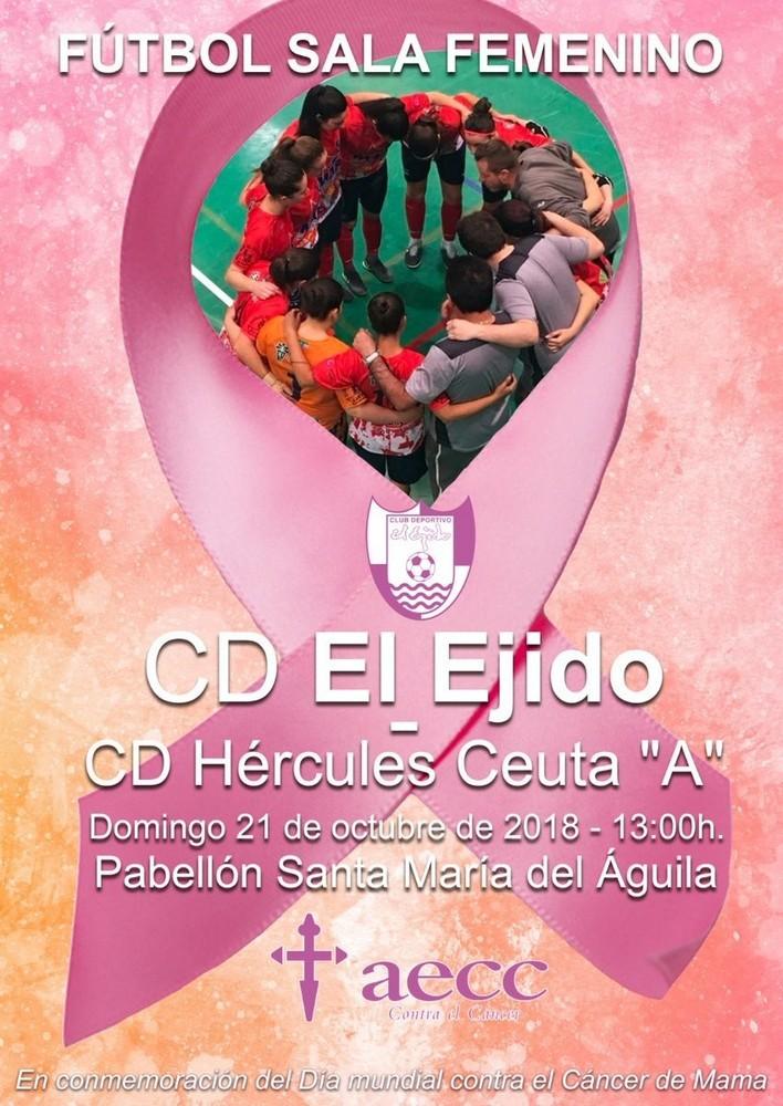 Vuelve el CD El Ejido FSF tras el parón de selecciones