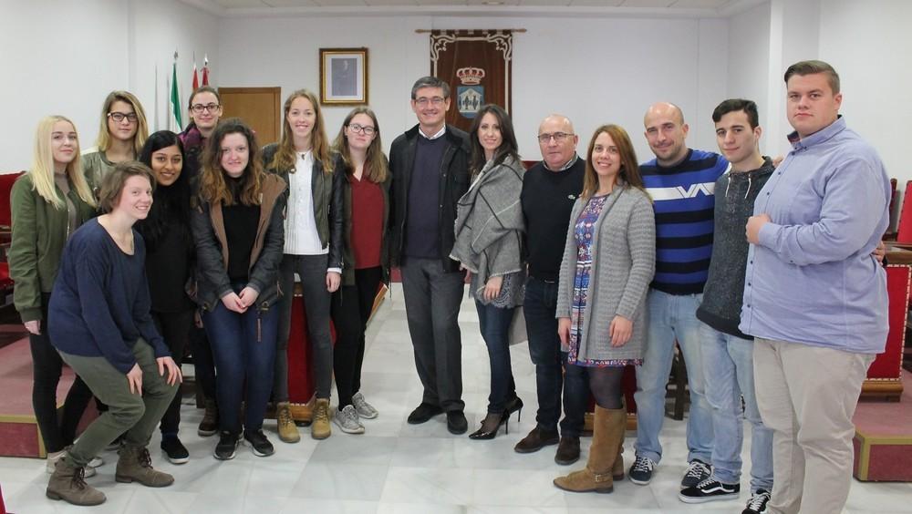 Estudiantes alemanes tendrán una experiencia profesional en Adra con el proyecto Erasmus + K1