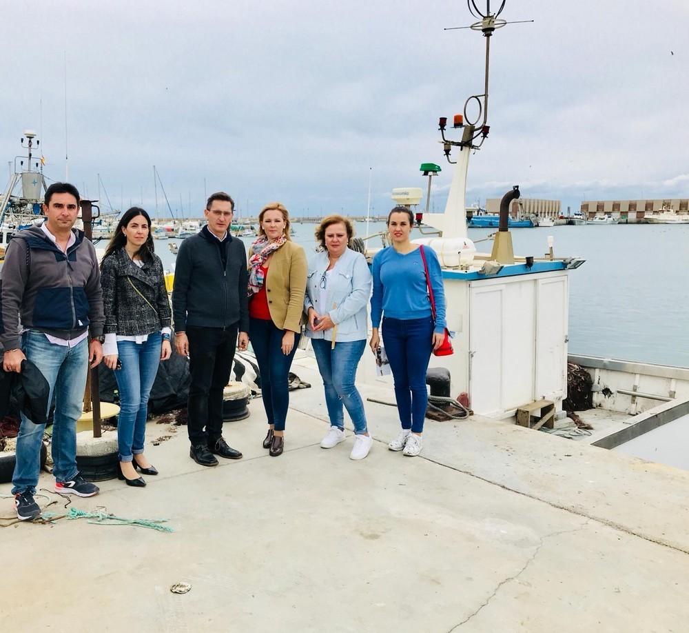 Sánchez Teruel destaca los 2,3 millones asignados por la Junta al Grupo de Desarrollo Pesquero del Poniente