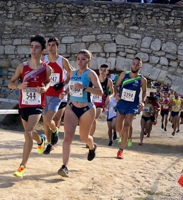 Raquel Moreno, subcampeona del XXXIV Cross Internacional del Aceite en Torredonjimeno
