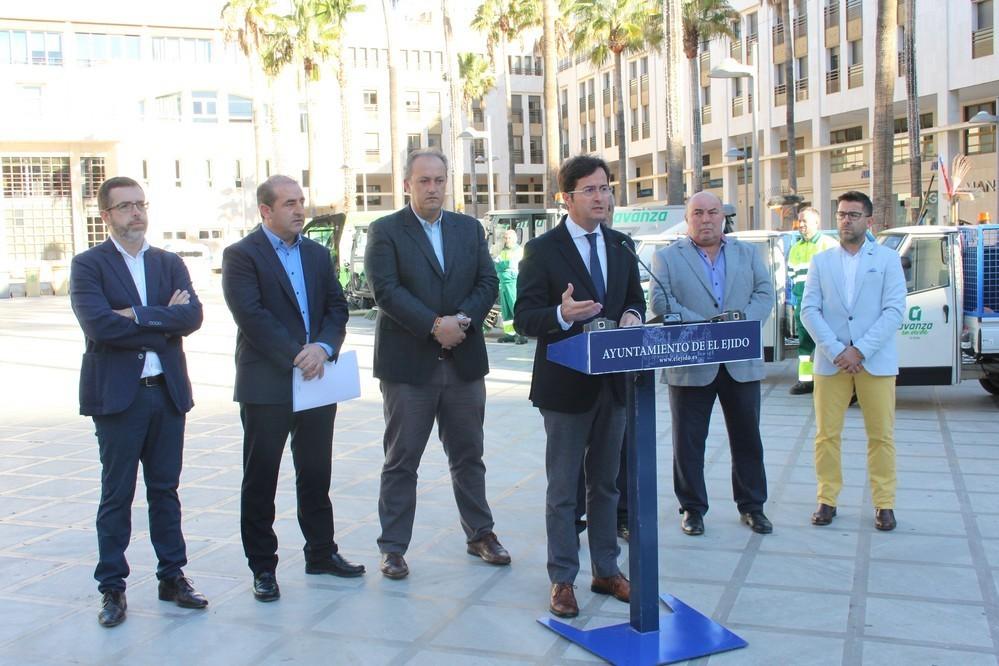 El Ejido ‘Avanza en Verde’ con nueva flota de vehículos, renovación de contenedores y estrictos sistemas de control