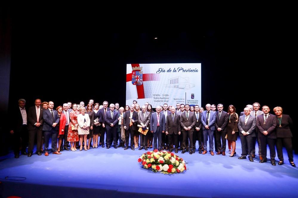 El auditorio de Vícar acoge los homenajes del ‘Día de la Provincia’