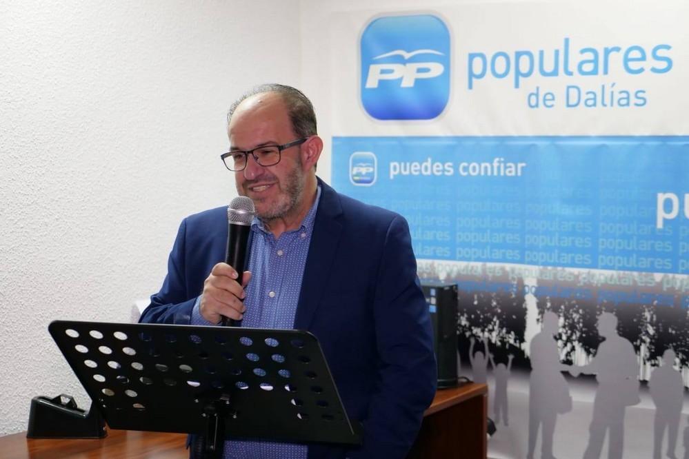 Francisco Lirola será el candidato del PP a la Alcaldía de Dalías en mayo del próximo año