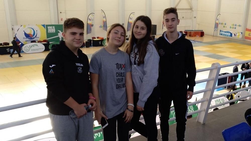 Gran papel de cuatro judocas abderitanos en el Trofeo Internacional Colombino
