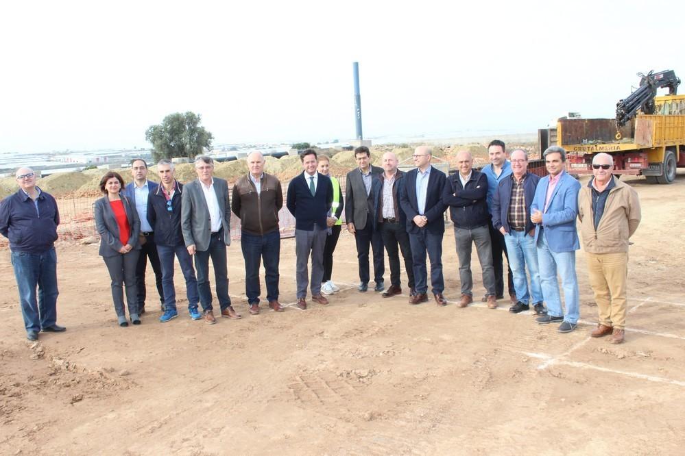 Arrancan las obras de la planta de Frutilados que estará en funcionamiento el próximo año para dar solución al problema de los restos vegetales