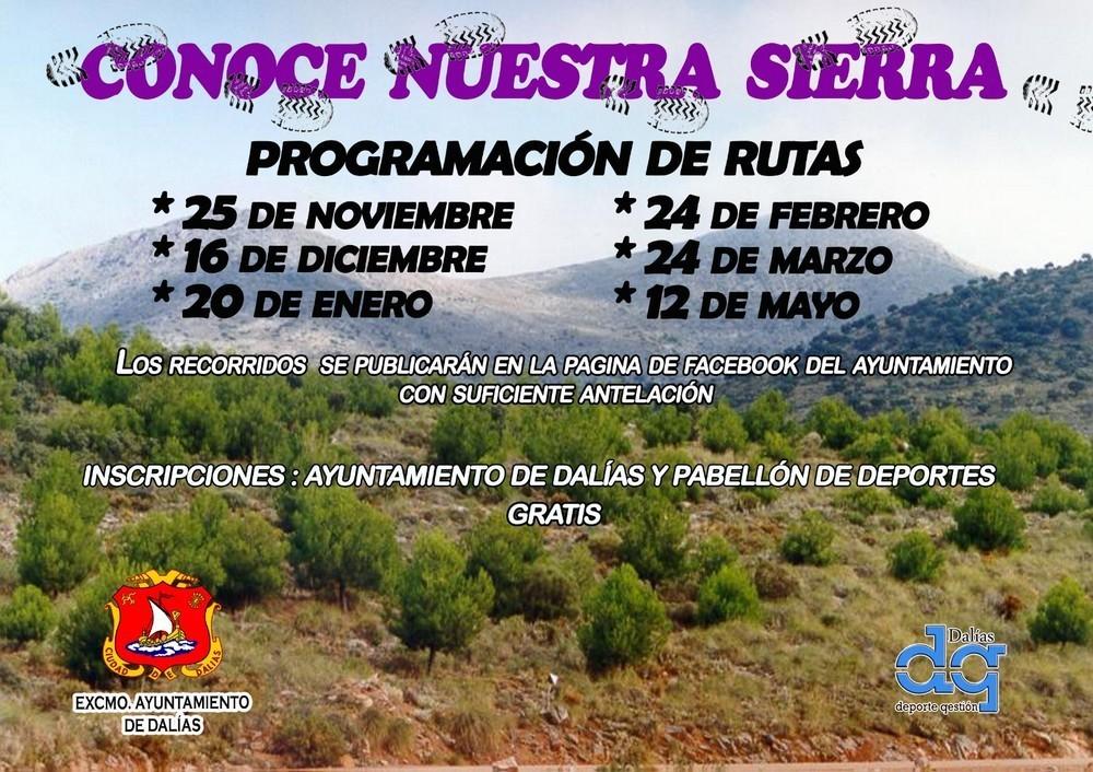 El Ayuntamiento de Dalías fomenta la actividad física con su nueva programación de rutas de senderismo ‘Conoce Nuestra Sierra’