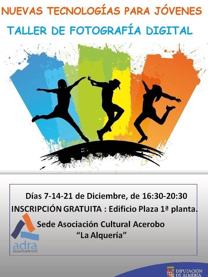 La Alquería acogerá un taller de fotografía digital gratuito
