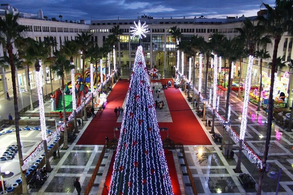 El espectáculo audiovisual de luces de la Plaza Mayor contará con dos pases diarios de ocho minutos durante toda la Navidad